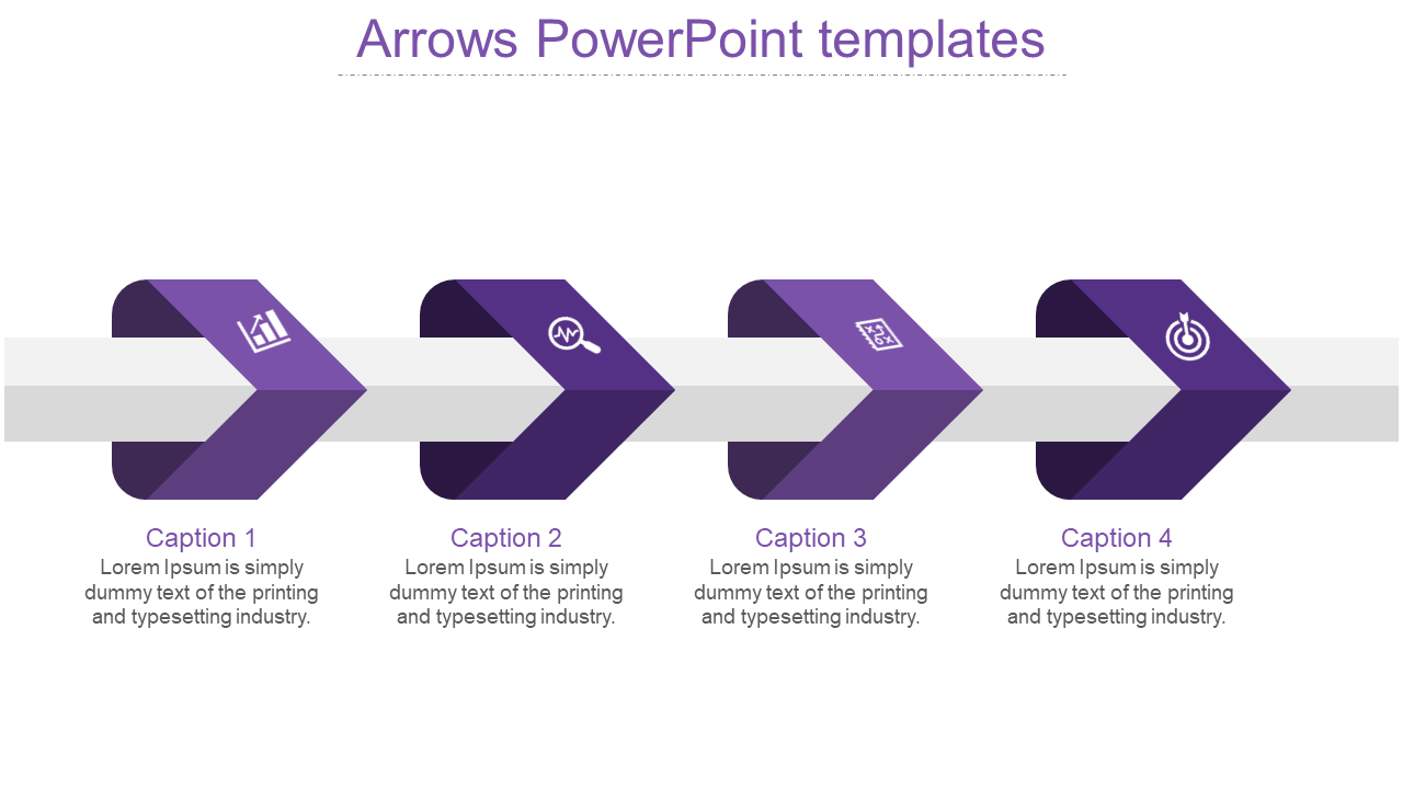 Free - Creative Arrows PowerPoint Templates For Presentation